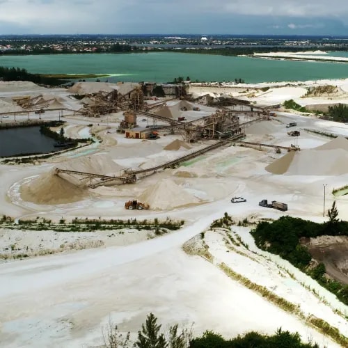 Mining site mapped for volumetrics and safety inspections