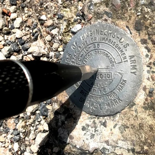 Aerial data supporting licensed surveying services