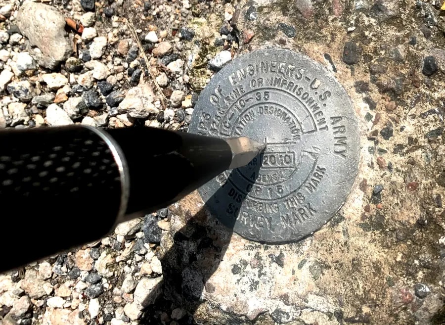 Aerial data supporting licensed surveying services