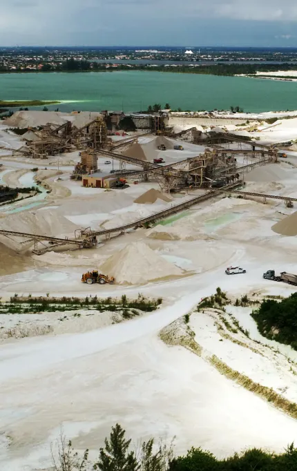 Mining site mapped for volumetrics and safety inspections