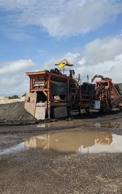 Stockpile survey for asphalt and aggregates industry